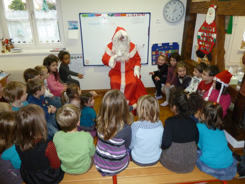 Père Noël à l’école – 20 Décembre 2012